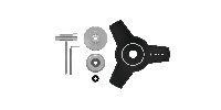 Bosch Groen Bosmaaiermesset - F016800623 - thumbnail