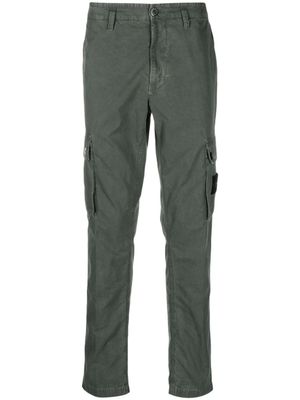 Stone Island pantalon fuselé à coupe slim - Vert