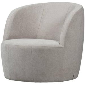 vtwonen Turn Draaifauteuil - Velvet - Naturel - 78x82x87