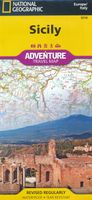 Wegenkaart - landkaart 3310 Adventure Map Sicily - Sicilië | National Geographic - thumbnail