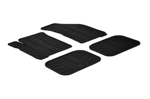 Rubbermatten passend voor FIat Freemont 2012- (T-Design 4-delig + montageclips) GL0143