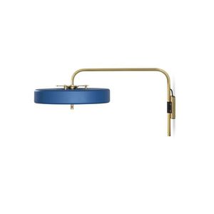 Bert Frank Revolve Wandlamp - Messing - Blauw