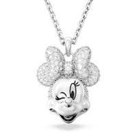 Swarovski 5667612 Ketting Minnie Mouse Disney 100 zilverkleurig-zwart-wit 42-49 cm