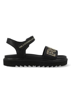 Replay Sandalen JT420008S-0168 Zwart / Goud-32 maat 32