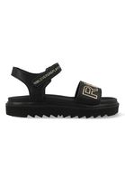 Replay Sandalen JT420008S-0168 Zwart / Goud-32 maat 32