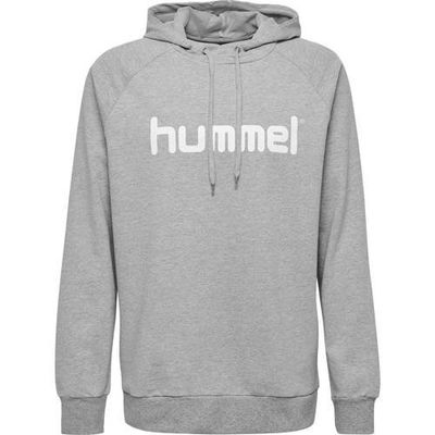 hummel voetbalhoodie grijs/wit hummel voetbalhoodie grijs/wit