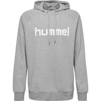 hummel voetbalhoodie grijs/wit - thumbnail
