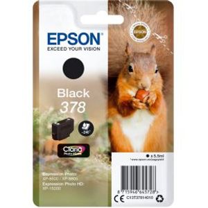 Epson 378 5.5ml 240pagina's Zwart inktcartridge - [C13T37814010]