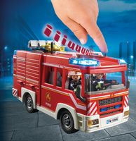PLAYMOBIL City Action - Brandweer pompwagen constructiespeelgoed 9464 - thumbnail