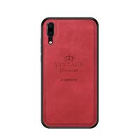 PINWUYO schokbestendige waterdichte volledige dekking PC + TPU + huid beschermhoes voor Huawei P20 (rood)