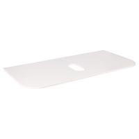 Differnz Olle wastafelblad | wit | 90 x 46 x 1.1 cm