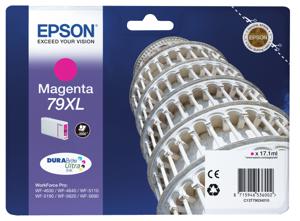 Epson Tower of Pisa Singlepack Magenta 79XL DURABrite Ultra Ink