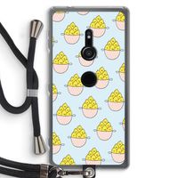 Citroenen: Sony Xperia XZ2 Transparant Hoesje met koord Citroenen: Sony Xperia XZ2 Transparant Hoesje met koord