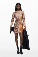 Romantische minirok - ORANGE - L Romantische minirok - ORANGE - L