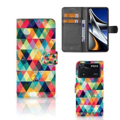 Xiaomi Poco X4 Pro 5G | Telefoon Hoesje | Geruit
