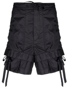 ISABEL MARANT short à lien de resserrage - Gris