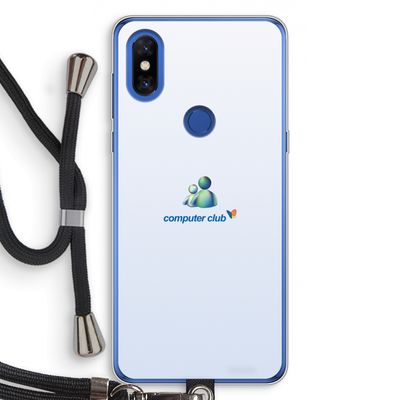 MSN: Xiaomi Mi Mix 3 Transparant Hoesje met koord