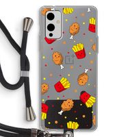 Chicken 'n Fries: OnePlus 9 Transparant Hoesje met koord