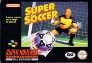 Super Soccer (verpakking Duits, game Engels)