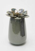 Madelief Vaas porselein 11x17cm blauw