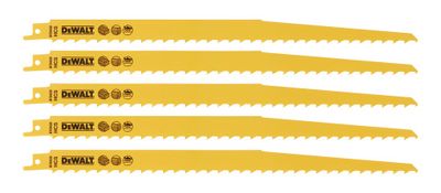 DeWalt Accessoires Reciprozaagblad HCS 305x8,5mm, Hout - S1617K - DT2432-QZ