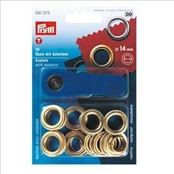 Prym Ringen met Schijven Goud 14 mm