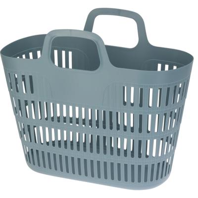 Wastas - flexibel - 25L - 47 x 23 x 32 cm - blauw - boodschappentas Wastas - flexibel - 25L - 47 x 23 x 32 cm - blauw - boodschappentas