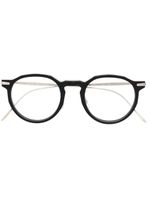 Oliver Peoples lunettes de soleil G.Ponti-1 à monture ronde - Noir