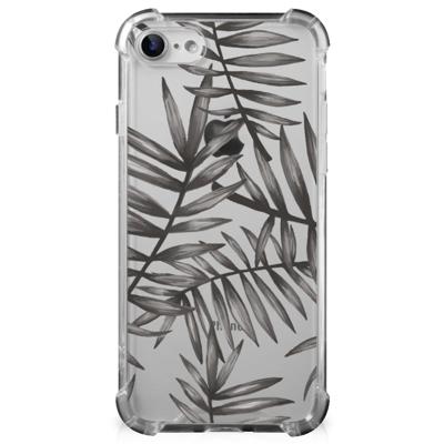 iPhone SE 2022/2020 | iPhone 8/7 Case Leaves Grey iPhone SE 2022/2020 | iPhone 8/7 Case Leaves Grey