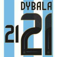 Dybala 21 (Officiële Argentinië Bedrukking 2024-2025) - thumbnail
