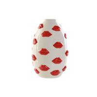 Vaas Home ESPRIT Wit Rood Dolomite 15 x 15 x 22,5 cm