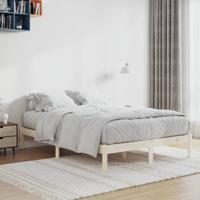 Bedframe zonder matras massief grenenhout 137x190 cm vol