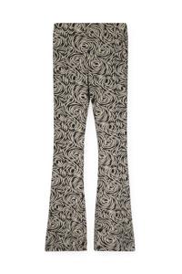 Like Flo Teens - Meisjes flair broek viscose - Flore - Antraciet