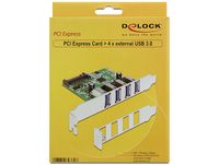 DeLOCK 89360 interfacekaart/-adapter Intern USB 3.2 Gen 1 (3.1 Gen 1) - thumbnail