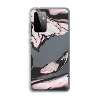 Roze stroom: Samsung Galaxy A72 Transparant Hoesje
