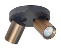 Highlight OpbouwspotOliver 2-lichts brons - S7156.32