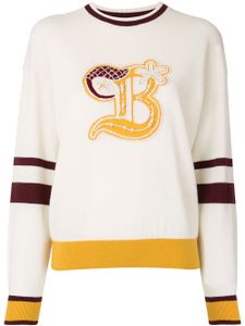 BAPY BY *A BATHING APE® pull à design colour block - Blanc