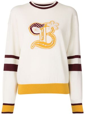 BAPY BY *A BATHING APE® pull à design colour block - Blanc
