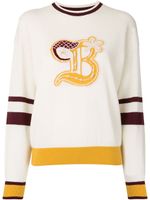 BAPY BY *A BATHING APE® pull à design colour block - Blanc