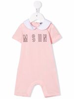 Moschino Kids pyjama à logo imprimé - Rose
