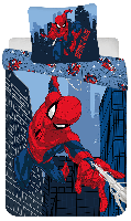 Dekbedovertrek Spiderman 160 x 200 cm - 70 x 80 cm - Duits / Poolse maat