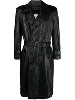 A.N.G.E.L.O. Vintage Cult 1980s pre-owned leather coat - Noir - thumbnail