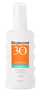 Biodermal Hydraplus Zonnespray - Zonnebrand met SPF30