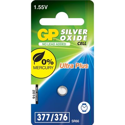 GP Horlogebatterij 377 (SR626SW) Low drain