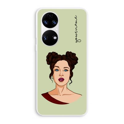 Pop-Art Creator: Huawei P50 Transparant Hoesje