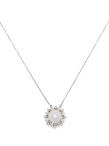 TASAKI collier en or blanc 18ct pavé de diamants - Argent