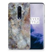 OnePlus 7 Pro | TPU | Siliconen hoesje | Marmer Grijs