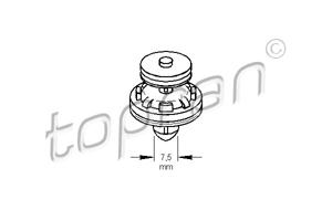 Clip, Clip, deurbekleding TOPRAN