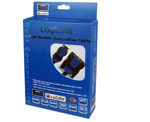 LogiLink CHB3101 video kabel adapter 1 m HDMI Type A (Standaard) DVI-D