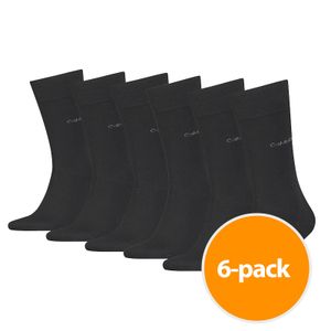 Calvin Klein sokken Heren 6-pack Zwart-one size